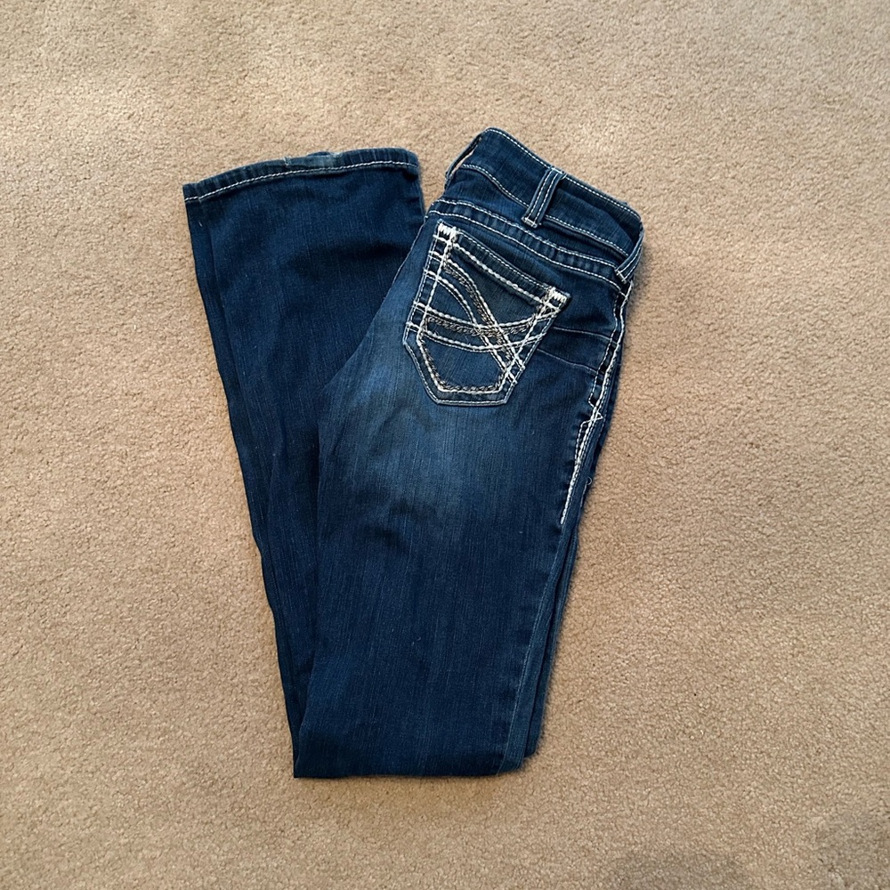 29XL Ariat Real Denim mid rise bootcut